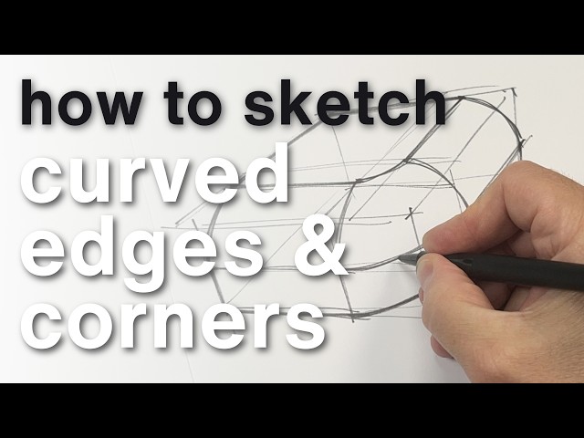 How to Sketch Curved Edges & Corners