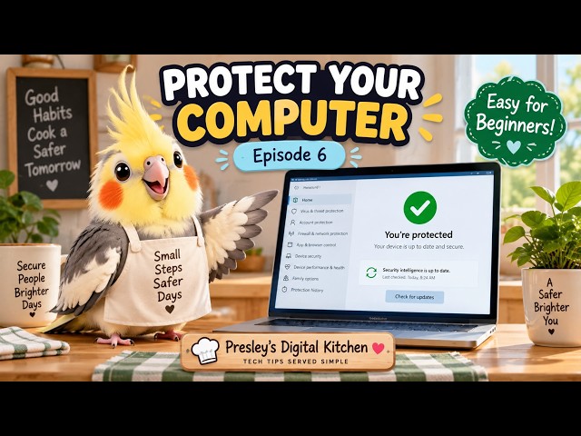 How to Protect Your Computer 💻🔐 | Cybersecurity Basics Episode 6
