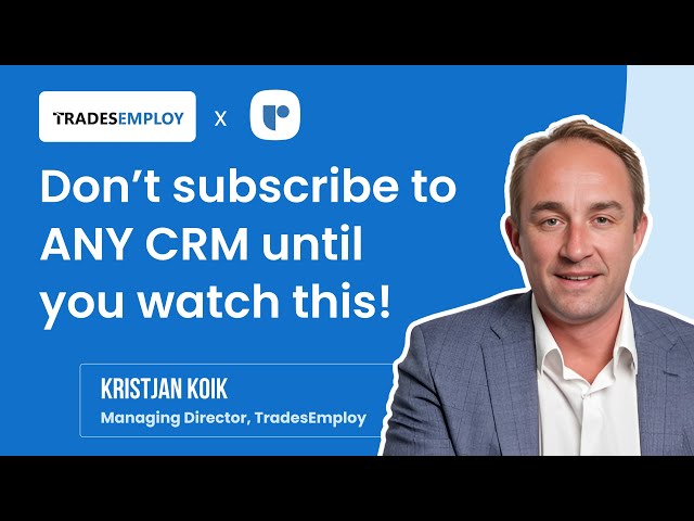 TradesEmploy’s Managing Director, Kristjan, reveals the truth about recruitment platforms!
