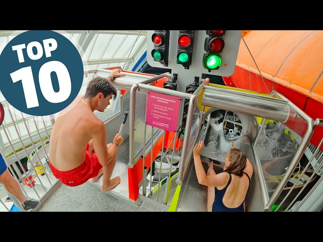 TOP 10 Water Slides at Therme Erding, World's Largest Thermal Spa
