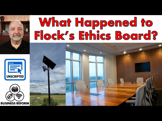 Flock Safety's "Ethics Board" is MISSING