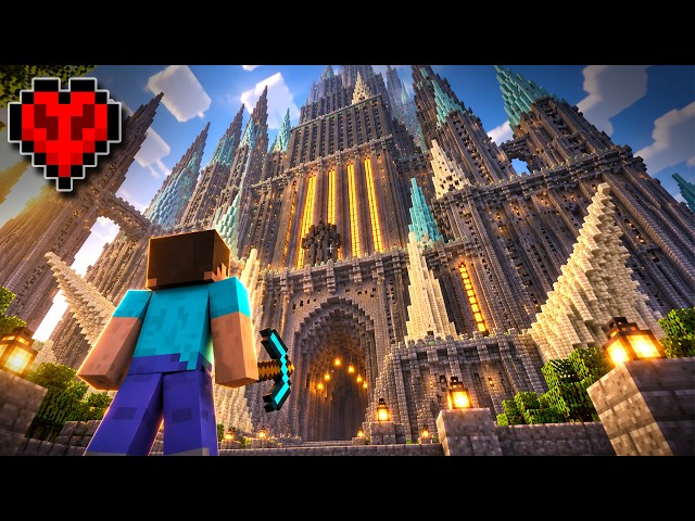 Building This Took 700 Days In Minecraft Hardcore!
