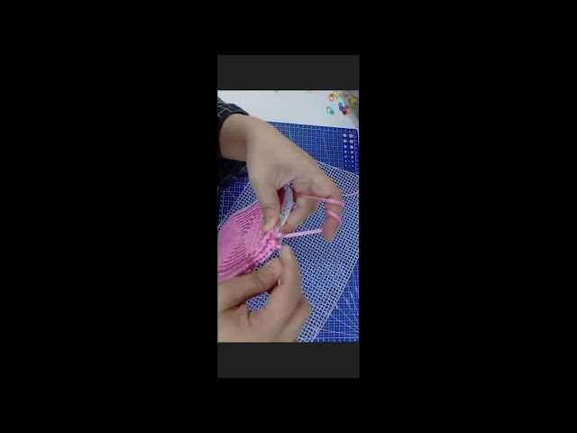 Allaiza&Jamil Mix Diaries  is Live! DIY How To Crochet Basket On Canvas Mesh Bucket Style