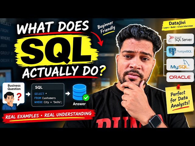 SQL Explained: What It Actually Does Behind the Scenes 🤯 | SQL for Beginners