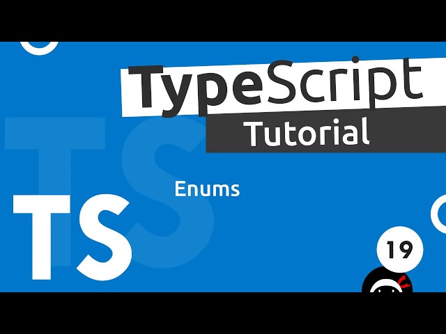 TypeScript Tutorial #19 - Enums