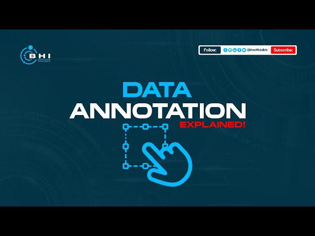 What is Data Annotation?