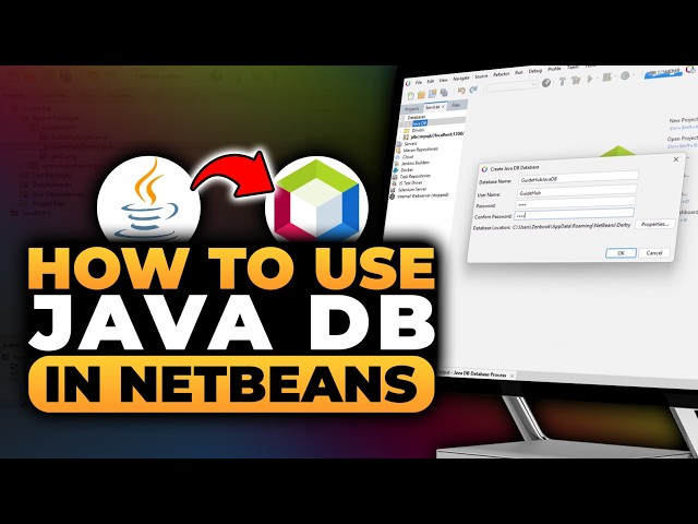 How To Use Java DB in NetBeans (𝟮𝟬𝟮𝟲) | BEST FULL GUIDE | NO Yapping, To The Point! | FAST & EASY