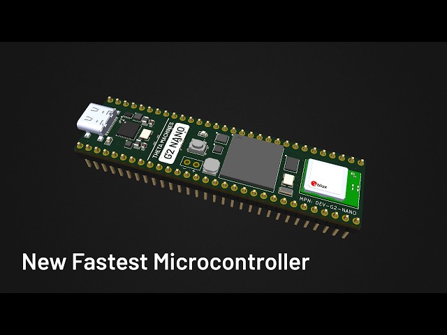 I Built the Fastest Microcontroller Board for Robotics