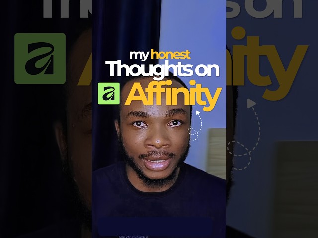 Why I finally tried Affinity by Canva #design #affinitydesigner