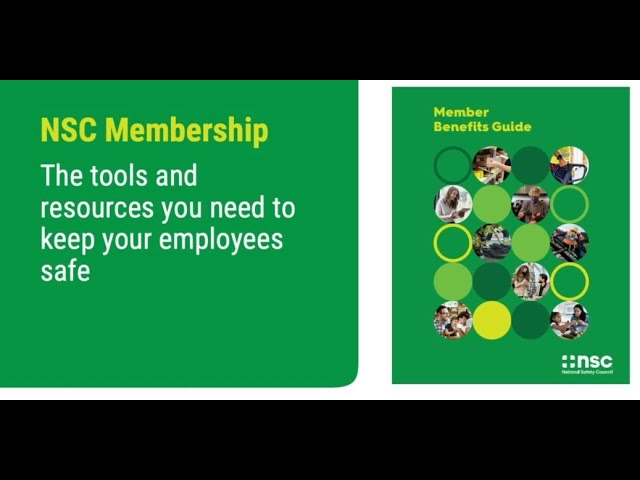 National Safety Council | Membership Benefits