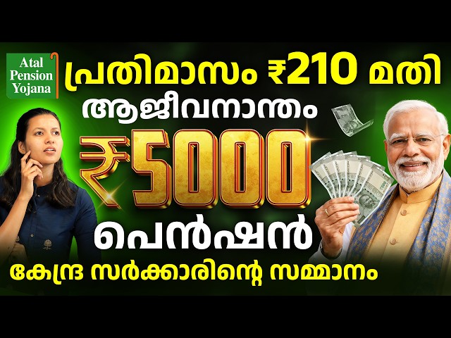 Atal Pension Yojana Scheme Malayalam - APY Scheme Extension Until 2031| Benefits & Eligibility