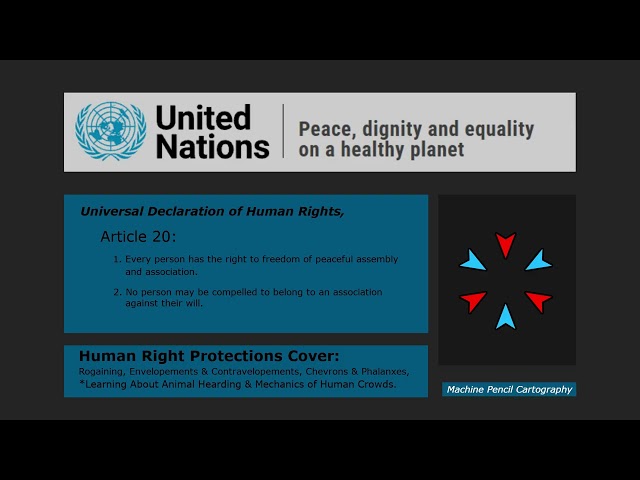 UDHR Article 20, Human Right of Assembly!