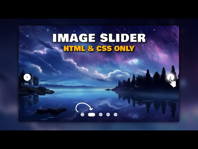 How to Build a Pro Image Slider with 0 Lines of JavaScript