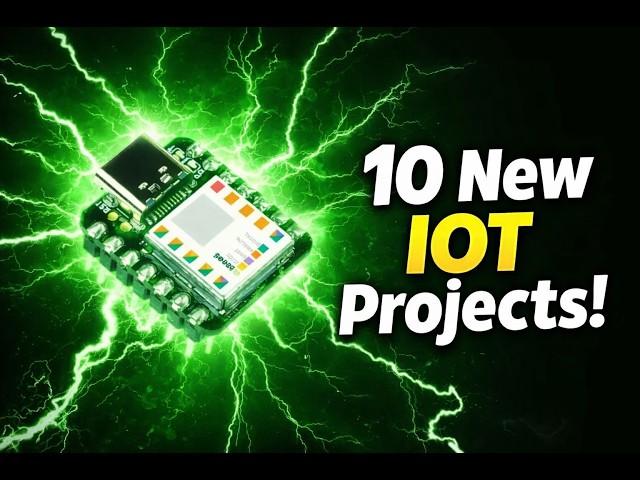 Top 10 Innovative IOT Projects! 2026 Edition!