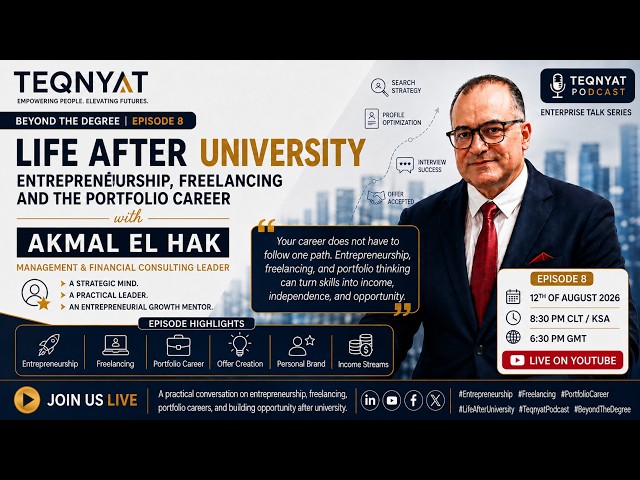 🎙️Life After University - Entrepreneurship, Freelancing and the Portfolio Career