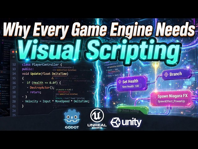Every Game Engine Needs Visual Scripting (Coders Won't Admit This)