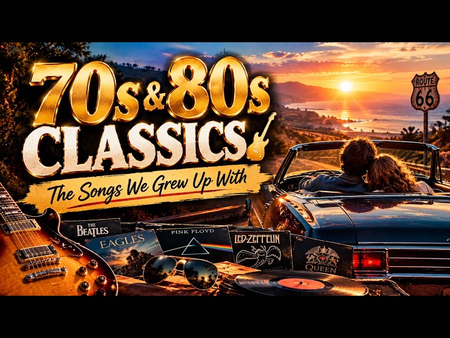 Classic Rock Road Trip | Songs That Take You Back (60s–80s)