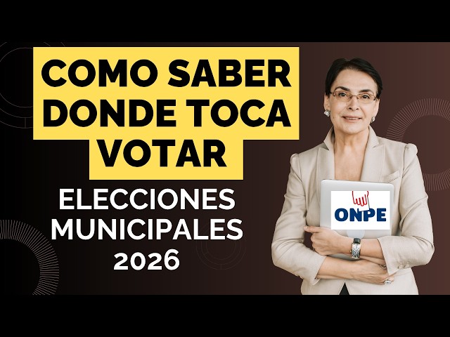 How to find out where to vote in the 2026 municipal elections