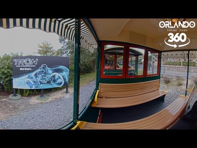 Final weekend of the Walt Disney World Railroad in 360 POV VR 4K 5K | Walt Disney World