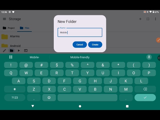 Creating Your Own First Folder and File on Your Code Studio for Your First Projects