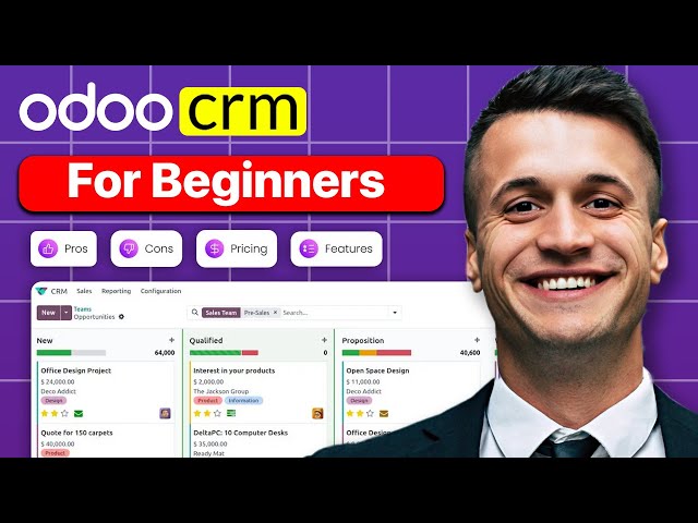 Odoo CRM Tutorial 2025 - How To Use Odoo CRM As A Beginner