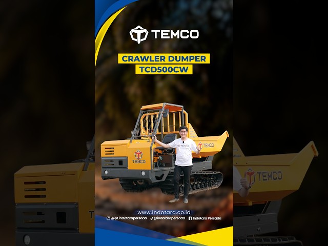 TEMCO TCD500CW, THE ULTIMATE HEAVY-DUTY HAULER FOR PALM OIL PLANTATIONS!
