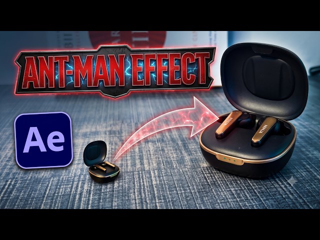 Create the Ant-Man Size Change / Object pop up  Effect in After Effects