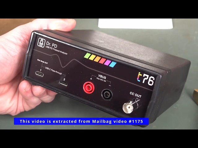 Dr. PD - USB-C Open Source Protocol Analyzer