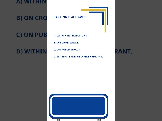 Texas Written Driving Test 2025: Don't Fail this Question!
