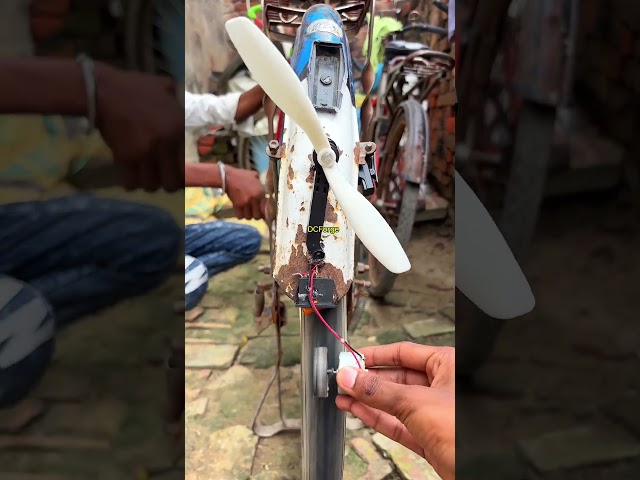 Cheap Drone Motor Powered Mini Dynamo And Cycle Generator • DC Motor