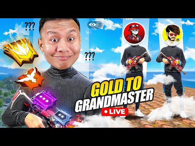 Thank You For 13 Million 🙏 Top 1 Grandmaster Live Rank Push - Tonde Gamer #freefire #live