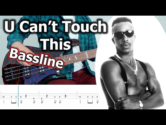 MC Hammer - U Can't Touch This Bassline | Bass Tutorial + Tabs