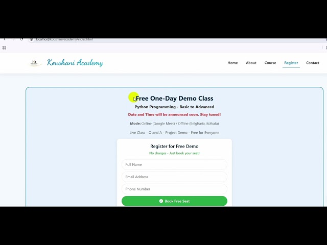  Koushani Academy – Live Now!I 