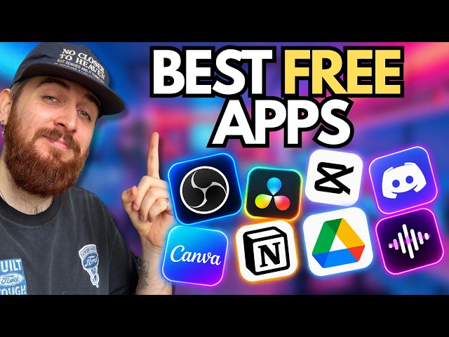 The Best FREE Apps Every Content Creator Needs