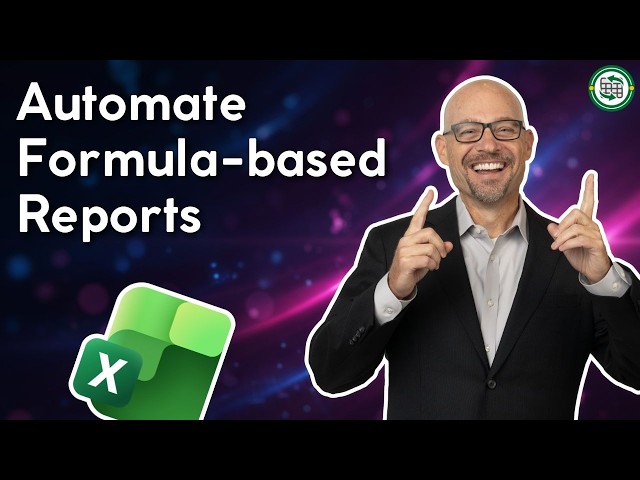 Month End 4: Build Formula-Based Reports in Excel Using SUMIFS
