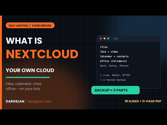 Dargslan What Is Nextcloud
