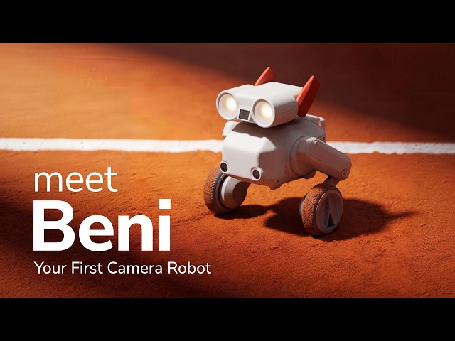 Meet Beni, Your First Camera Robot by Mondo Robotics