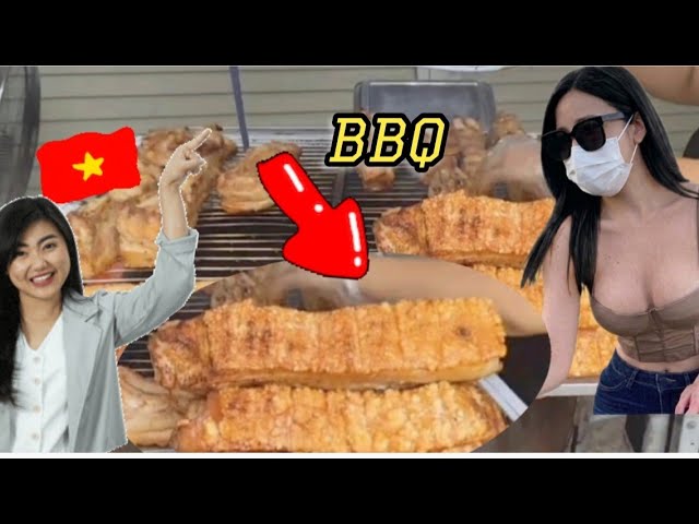 Delicious BBQ grilled meat with a fragrant street-style flavor. 