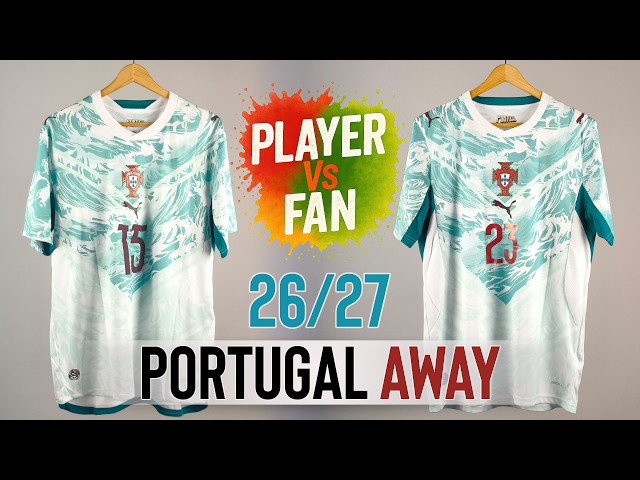 Portugal Away Jersey World Cup 2026 - Player Version Vs Fan Version