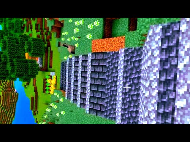 Minecraft Making A Stone Stair Pathway