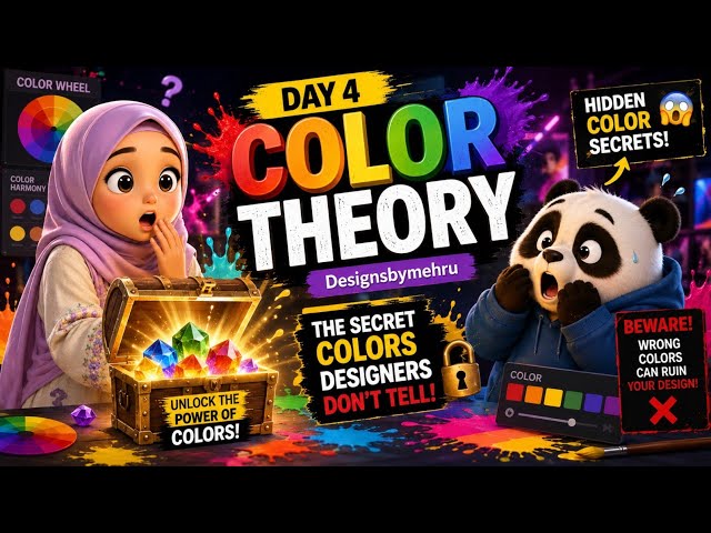 Color Theory Day 4 | @Designsbymehru 