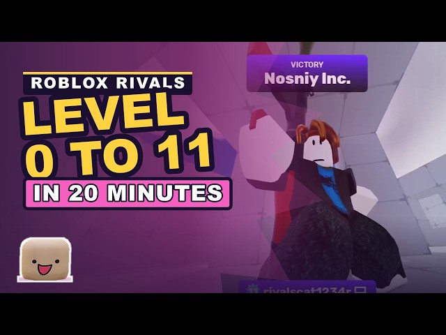 Roblox Rivals: Level 0 to 11 in 20 Minutes