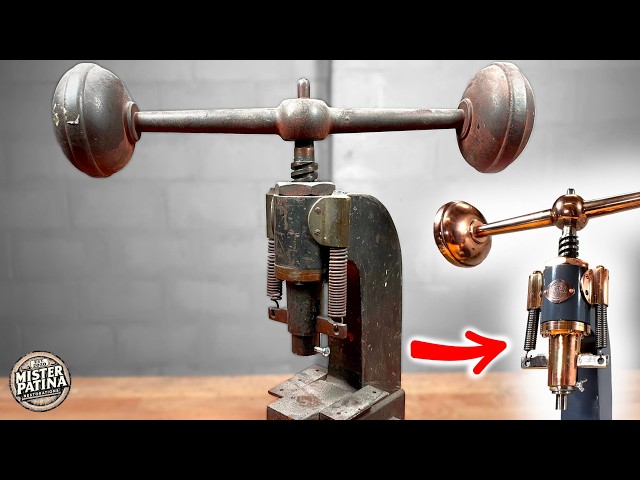 This Antique Press Was NOT Restored…It was Restomodded