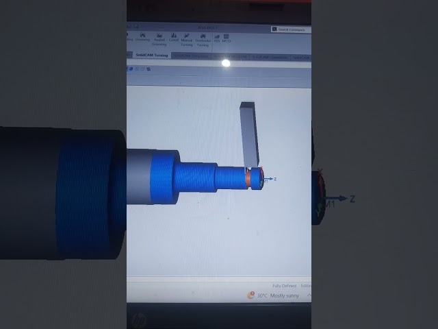 Turning simulation