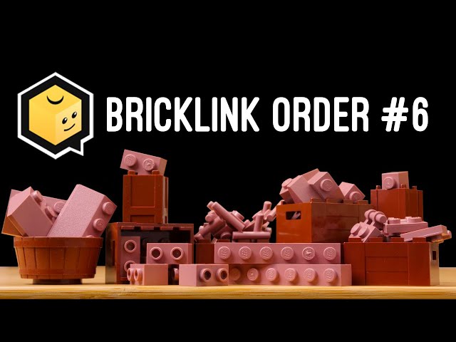 BrickLink Order #6 - Sand Red Is My Lifeblood