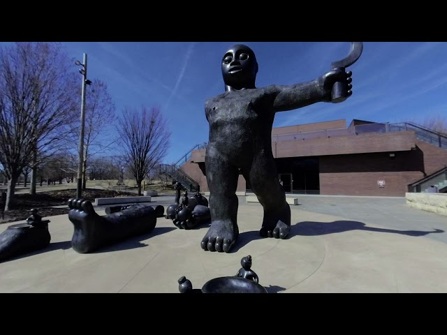 Wichita Art Museum and WSU Sculpture Park in VR180