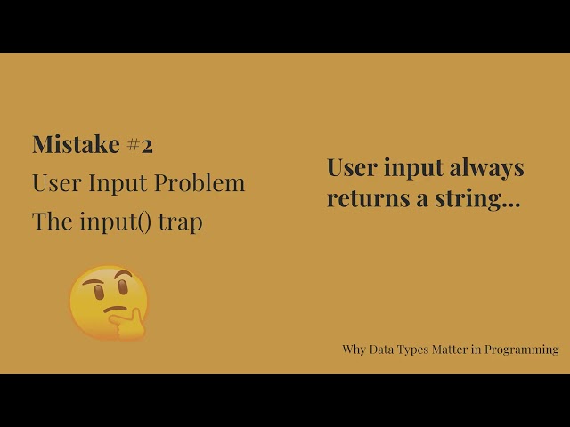 Python Handling User Input and Type Casting #pythonforbeginners