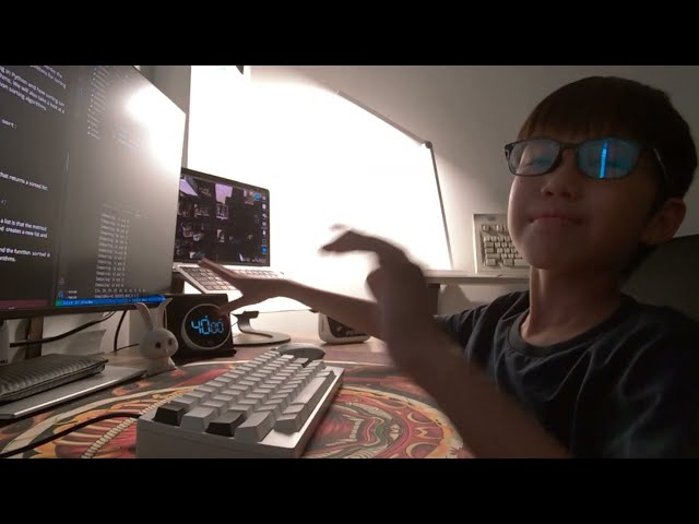 study with me | code with me | HHKB Type-S | 40 min real time | no talking |  DSA Python |2025.01.25