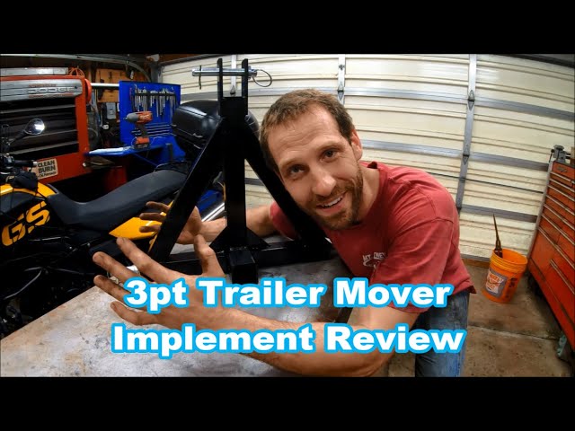 Yintatech 3pt Trailer Mover Hitch Receiver Implement / Attachment Review