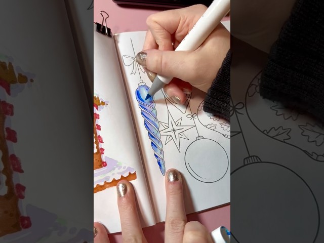 day 15 ⭐ 25 Days of Christmas Coloring!